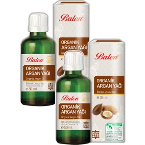 Organik Argan Yağı Soğuk Pres 2 x 50 ml