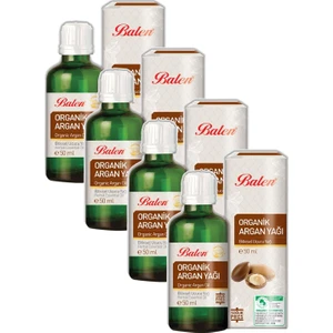 Organik Argan Yağı Soğuk Pres 4 x 50 ml