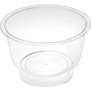 Ambalaj Pazarı Ayaklı Tatlı Kasesi (Şeffaf) 200 cc  - 25'li