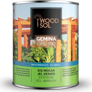 Gemina Dış Mekan Ahşap Jel Vernik 2.5 Lt