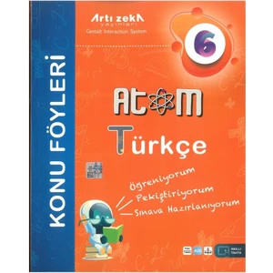 Artı Zeka 6. Sınıf Atom Türkçe Konu Föyleri