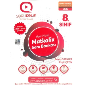 Sorukolik 8. Sınıf Yeni Nesil Matkolix Soru Bankası