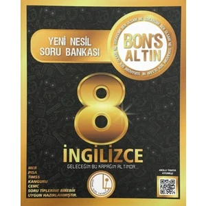 Levent Içöz 8. Sınıf Bons Altın Ingilizce Yeni Nesil Soru Bankası