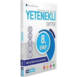 Ddy Yayınları Ddy 8. Sınıf Din Kültürü ve Ahlak Bilgisi Yetenekli Defter