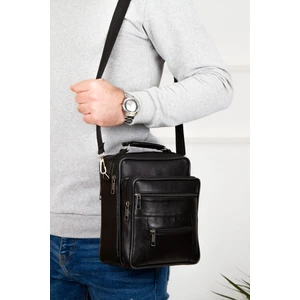 Newish Polo Deri Postacı El Çantası Büyük