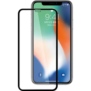 Apple iPhone Xs Max Ekran Koruyucu 6D Nano Tam Kaplayan Siyah