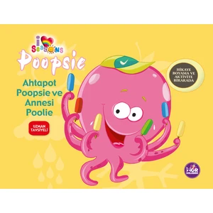 Mor Kelebek Ahtapot Poopsie ve Annesi Poolie
