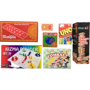 7 Li Eğlenceli Oyunlar Seti