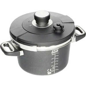 Amt Gastroguss Black Düdüklü Tencere 7 Lt