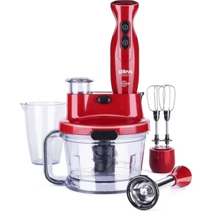 Mago Pro El Blender Seti - Kırmızı&siyah