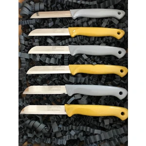 6'lı Simli Delikli Tırtıklı Meyve Sebze Bıçağı