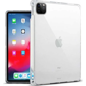 iPad Pro 12.9-Inch (2020)-(2018) Kalem Yerli Şeffaf Silikon Kılıf