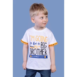 Toontoy Kids Toontoy Erkek Çocuk Kolları Neon Şerit Detaylı Baskılı Tişört