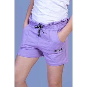 Toontoy Kids Toontoy Kız Çocuk Beli Lastikli Iki Yanı Cepli Şort