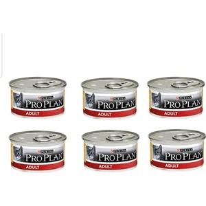 Pro Plan Proplan Adult Tavuklu Konserve Yetişkin Kedi Maması 85 gr 6 Adet