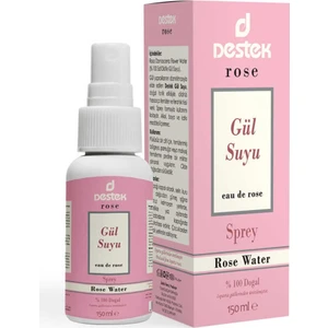 Gül Suyu Sprey 150 ml (%100 Doğal)