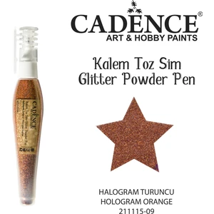 Kalem Toz Sim 21111509 Holo Gram Turuncu 10 gr