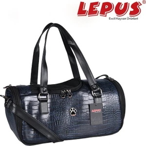 Kedi ve Köpek Için Duffle Bag Lacivert 3X23X46H cm