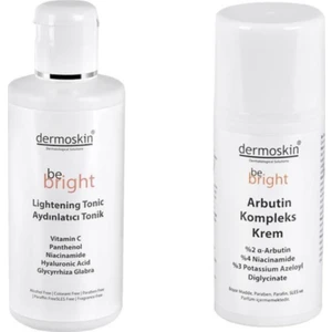 Be Bright Arbutin Kompleks Krem 33 ml + Be Bright Aydınlatıcı Tonik 200 ml