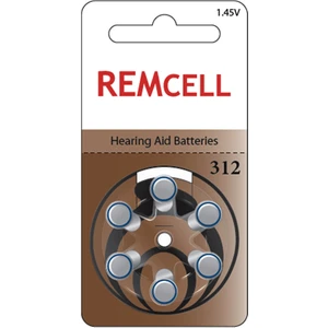 312 Numara Işitme Cihaz Pili Kulaklık Pili 6'lı Blister