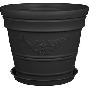 Melkan Home Papatya Desen Antik Saksı 21 Litre