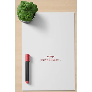 Pi Papers 3 Adet Yazılıp Silinebilir A4 Akıllı Kağıt, Çevre Dostu, Masaüstü Pratik Not Alma Yazı Tahtası
