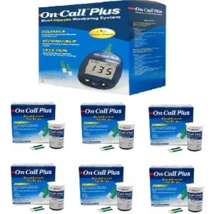 On Call Plus Ölçüm Cihazı + 6 KUTU(300 Ölçüm) Ölçüm Stribi