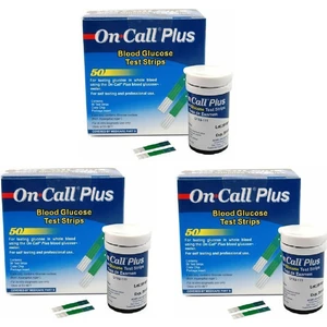 On Call Plus Ölçüm Stribi x 3 Kutu (150 Ölçüm)
