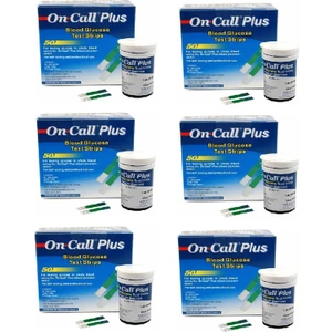 On Call Plus Ölçüm Stribi x 6 Kutu (300 Ölçüm)