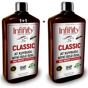 Mr Infinity Clasic - At Kuyruğu Bitki Özlü Şampuan 800 ml x 2 Adet- ( )