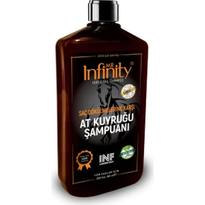 Mr Infinity At Kuyruğu Bitki Özlü + 24 Bitki Özel Saç Bakım Şampuanı 800 ML ()