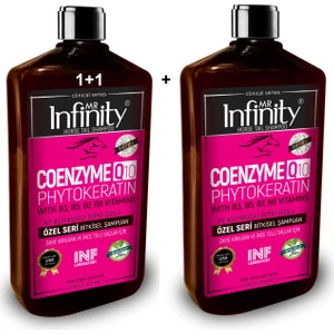 Mr Infinity Coenzyme Q10 Phytokeratin & Horse Tail Şampuan 800 ml x 2 Adet-( )