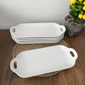 Trend Bibu 6'lı 38X16CM Tavuk Dünyası Sunum Tabağı