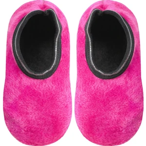 Unlimited Legwear Pembe Peluş Altı Kaymaz Çocuk Ev Patiği 4-6 Yaş