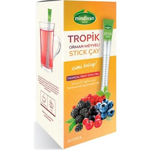Tropik Meyveli Stick Çay 20'li