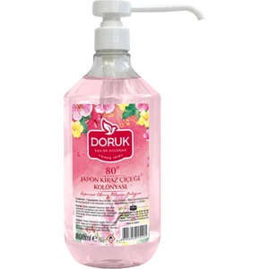 Doruk Japon Kiraz Çiçeği Kolonyası 80° Püskürtmeli 800 ml