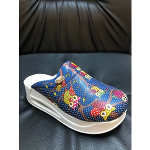 Havalı Taban Sabo Terlik Lacivert Baykuş