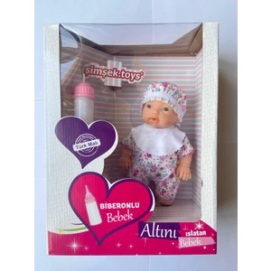 Şimşek Toys Altını Islatan Biberonlu Bebek