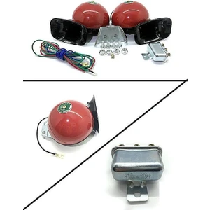 Çat çat korna mitsuba tip 12volt volt bighorn