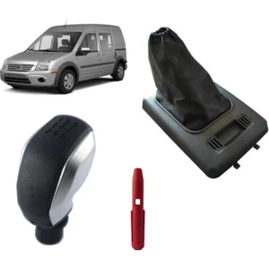 Ford Connect Çerçeveli Vites Körüğü ve Gri Spor Vites Topuzu