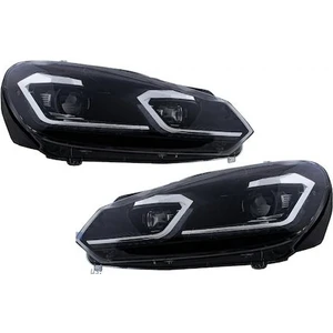 Vw golf 6 ön far lambası j led bi-xenon mercekli 2008 / 2013