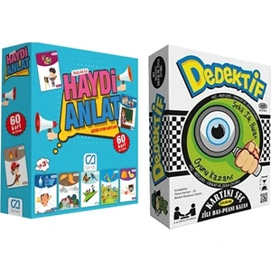 Dedektif + Ipuçları Ile Haydi Anlat (2'li Set)