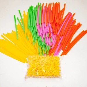 Kutusuz Zekice Eğlenceli Bambu Çubuklar 200 Parça