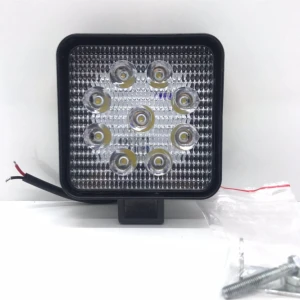 Çalışma Lambası Kare 9 LED 27 Watt