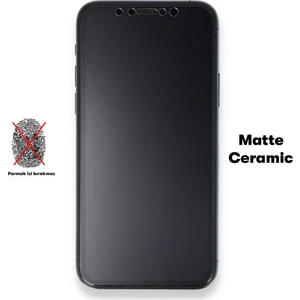 Huawei P30 Lite Ekran Koruyucu Mat Seramik Nano Tam Kaplayan 5d