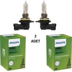 Phılıps Hır2 Standart Ampul(2 Adet) 9012LLC1 (Uzun Ömür) Ean- 8727900351255