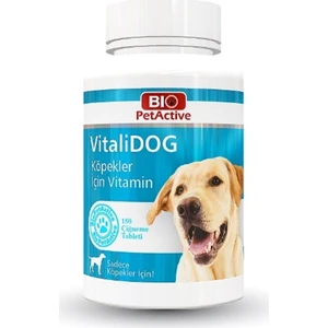 Bio Pet Active Pet Active Vitalidog Köpekler Için Multivitamin 150 Adet