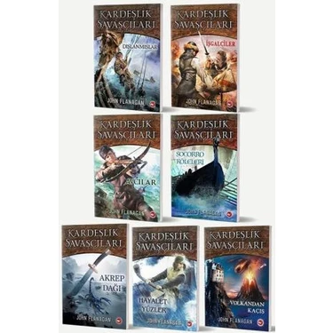Kardeşlik Savaşçıları Serisi 8 Kitap Set / John Flanagan Kitabı