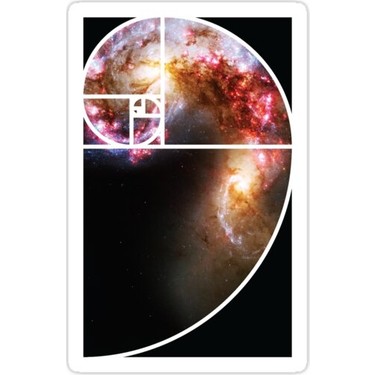 Universal Fibonacci Sarmal Galaksi Sticker Araba Oto Arma Fiyati