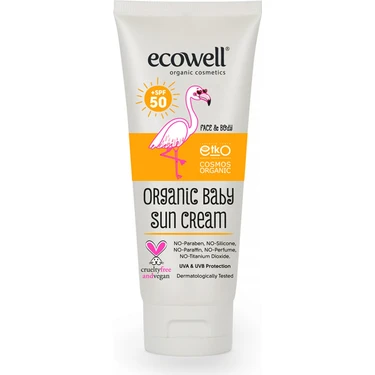 Ecowell Bebe Şampuanı (300 Ml) + Bebe Losyonu (300 Ml) + Bebek Güneş Kremi 50SPF (110